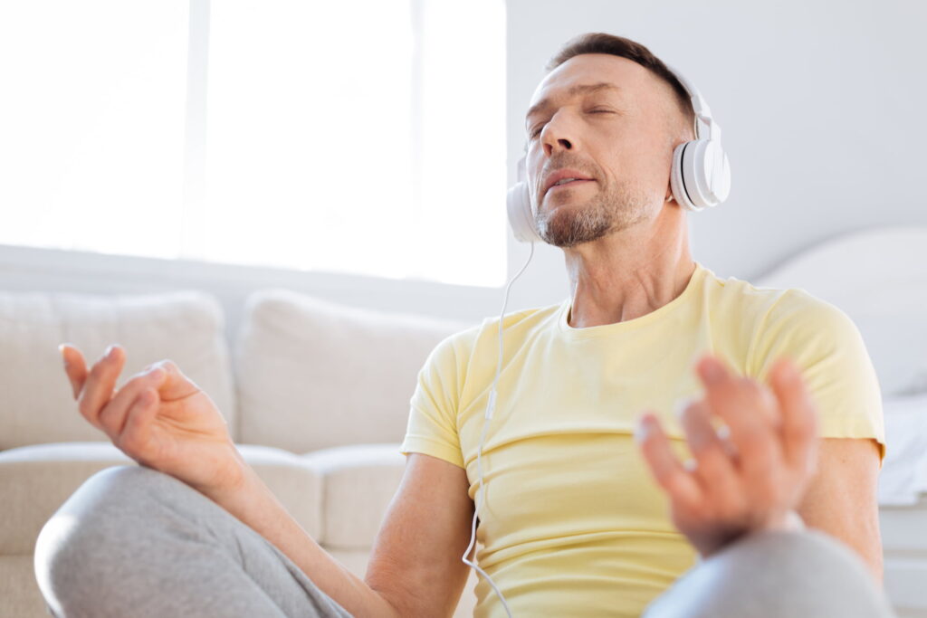 Guided Imagery Technique to calm down anxiety. 