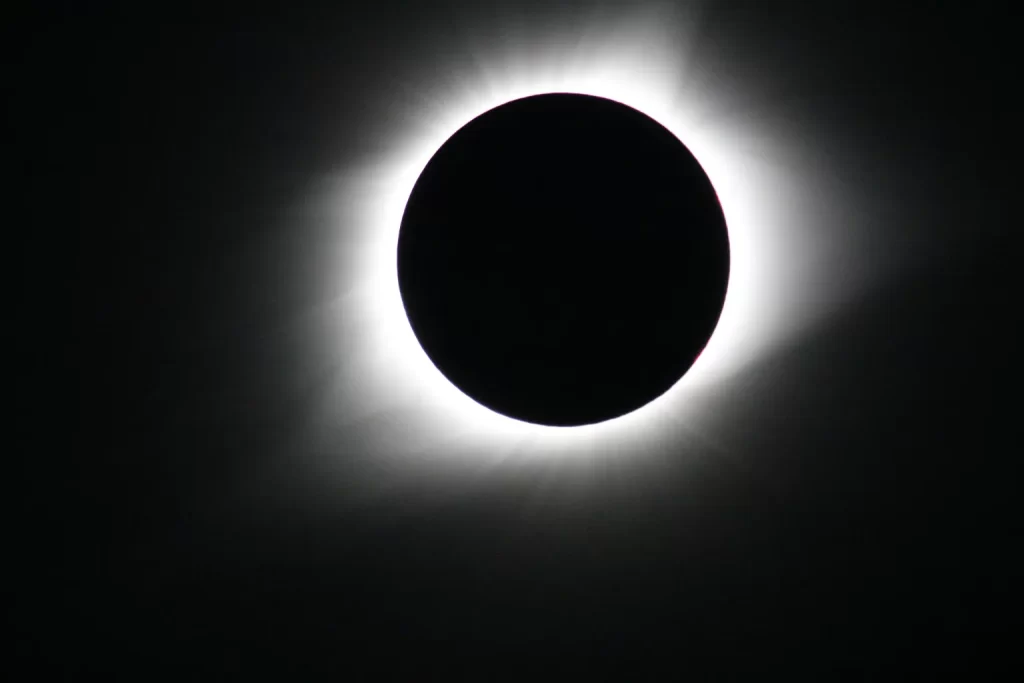 A view of the Aug. 21, 2017, total solar eclipse from Madras, Oregon.
NASA/Gopalswamy