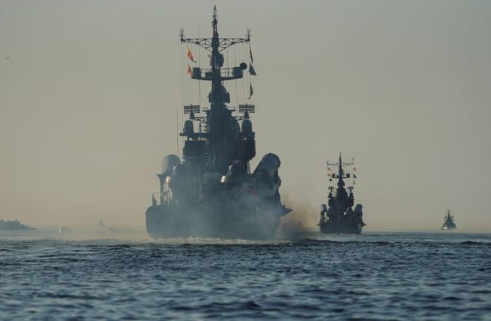 Russian Warships Enter the Red Sea, Navy Confirms