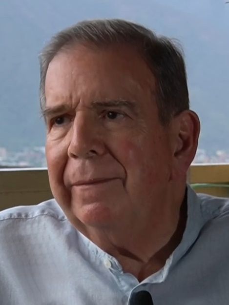 edmundo-gonzalez-presidente-electo-venezuela.jpg Edmundo González Urrutia, líder opositor y presidente electo de Venezuela, reconocido por Estados Unidos y varias naciones occidentales en 2024.