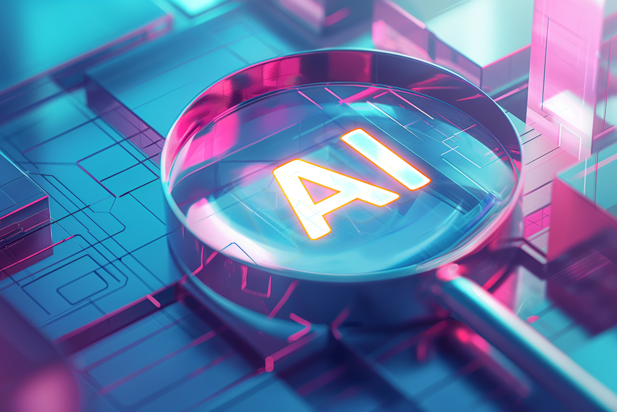 AI detector tool showing probability score analysis on screen for text authenticity check